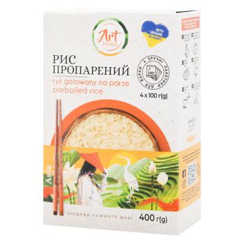 Рис Art Foods пропарений 4*100г - купити, ціни на - фото 4