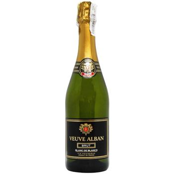 Veuve Alban Dry White Sparkling Wine 11% 0.75l - buy, prices for Za Raz - photo 1