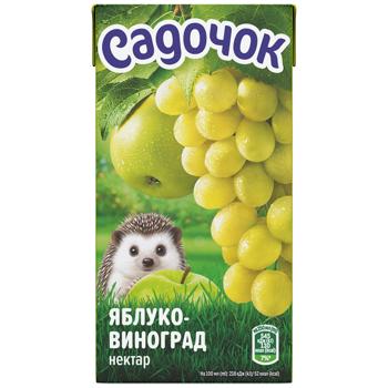 Нектар Садочок яблучно-виноградний 0,5л - купити, ціни на Чудо Маркет - фото 5