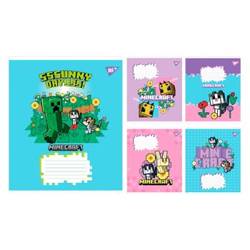 Тетрадь Yes Minecraft Spring клетка А5 24 листа - купить, цены на NOVUS - фото 1