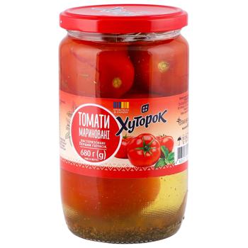 Hutorok Pickled Tmatoes 680g - buy, prices for Epicentr FOOD - photo 1