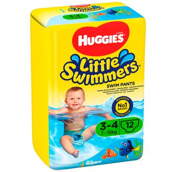 Huggies Little Swimmers Panties-diapers 3-4 12pcs - buy, prices for - photo 1