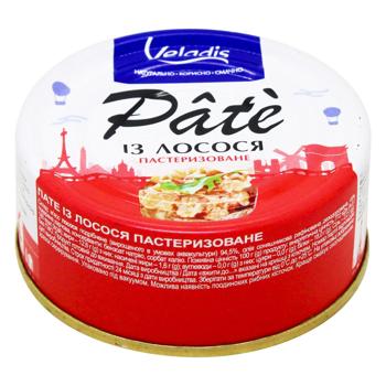 Пате Veladis Pate із лосося пастеризоване 100г - купити, ціни на Ідеал - фото 1