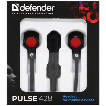 Гарнітура Defender Pulse 428 Black - купити, ціни на Auchan - фото 2