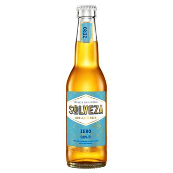 Пиво Solveza світле безалкогольне 0,33л - купити, ціни на NOVUS - фото 1