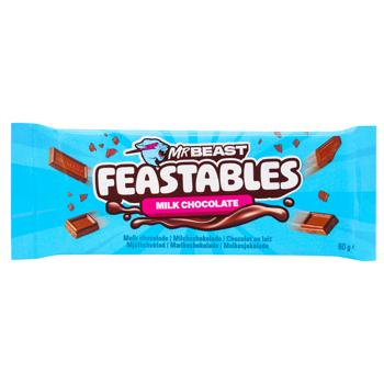 MrBeast Feastables Milk Chocolate 60g