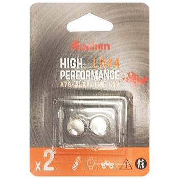 Батарейки Auchan Standart LR44 2шт