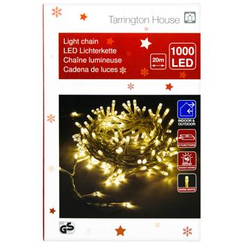Tarrington House Warm White Light Chain 1000LED - buy, prices for - photo 5