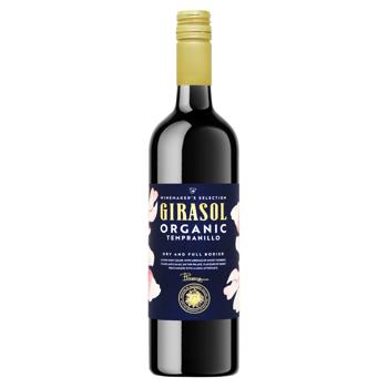 Girasol Tempranillo Organic Red Dry Wine 13.5% 0.75l - buy, prices for NOVUS - photo 1