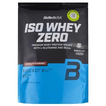 Протеїн Biotech USA 100% Iso Whey Zero 454 г Chocolate - купить, цены на Таврия В - фото 1