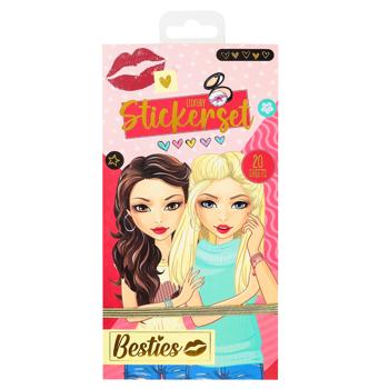Besties Luxury Stickerbook 20 sheets
