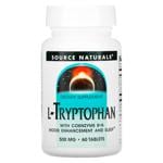 L-триптофан и коэнзим В6 Source Naturals 500мг 60 таблеток