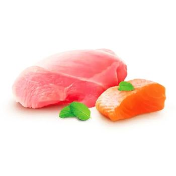 Корм сухой Home Food с индейкой и лососем для здоровой кожи и блеска шерсти у котов 400г - купить, цены на MasterZoo - фото 2