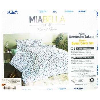 Комплект постельного белья Miabella фланель 200*220см - купить, цены на - фото 2
