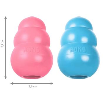 Игрушка Kong Puppy груша-кормушка для щенков миниатюрных пород XS 5,72см - купить, цены на MasterZoo - фото 4