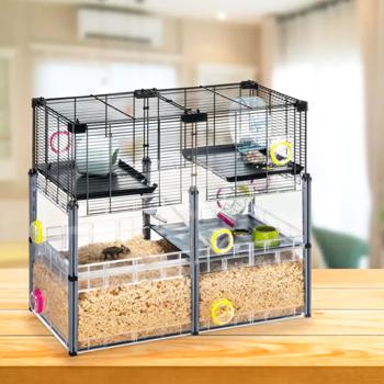 Клітка для гризунів Ferplast Multipla Hamster Crystal 72,5х37,5х62см - купити, ціни на MasterZoo - фото 5