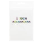 Party Khata Happy Birthday Letter Garland 16.5x204cm Assorted