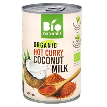 Bionaturalis Organic Coconut Milk with Red Curry 400ml - buy, prices for NOVUS - photo 1