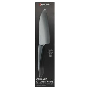 Kyocera ZK-140BK-BK Ceramic Santoku Knife 14cm Black Blade and Black Handle - buy, prices for WINETIME - photo 2