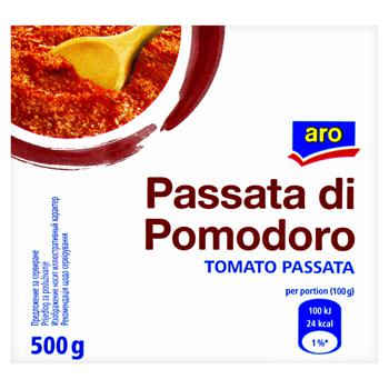 Aro Tomato Puree 500g - buy, prices for METRO - photo 2