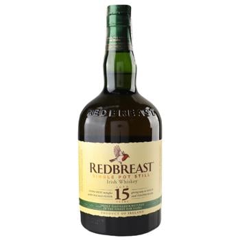 Виски Redbreast 15 лет 46% 0,7л - купить, цены на МегаМаркет - фото 1