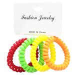 Гумки-пружинки для волосся 4шт 3127-4