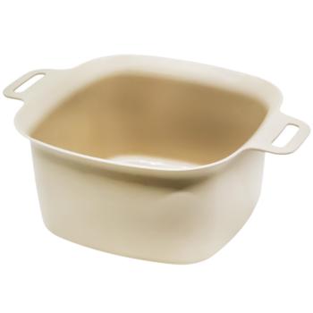 Ekodeo Beige Square Colander 3l - buy, prices for Auchan - photo 1