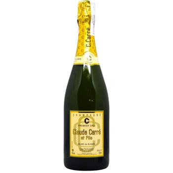Claude Carre et Fils Premier Cru Blancs de Blancs Brut Champagne 12% 0.75l - buy, prices for METRO - photo 1