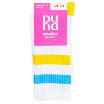 Duna 3342 Women's Socks s.38-40 White - buy, prices for Ideal - photo 1
