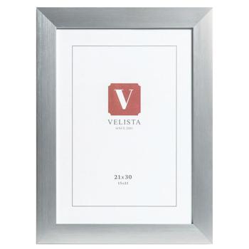 Фоторамка Velista пластик 21х30см серебристый - купить, цены на Идеал - фото 1
