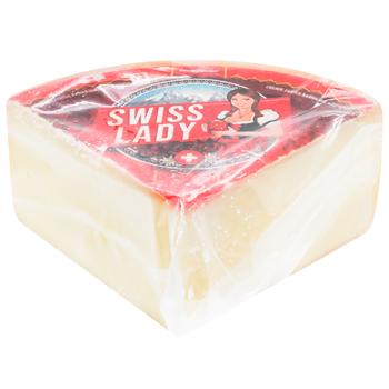 Real Swiss Cheese Swiss Lady Cheese 55%