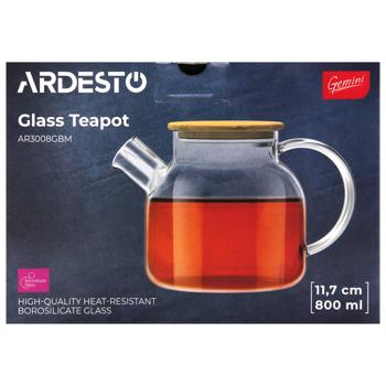 Заварник Ardesto Gemini 800мл - купити, ціни на МегаМаркет - фото 2