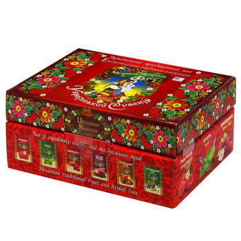 Poliskyi Chay Ukrainian Souvenir Tea Set 6 types 132g 72pcs - buy, prices for Epicentr FOOD - photo 3