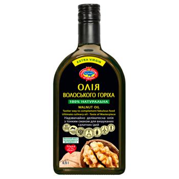 Golden Kings of Ukraine Walnut Oil 0.5l - buy, prices for MegaMarket - photo 1