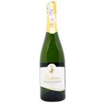 Вино игристое Hortense Cremant de Bordeaux белое полусухое 12% 0,75л