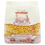 Макаронні вироби Галицькі Традиції Домашні яєчні ріжки 400г