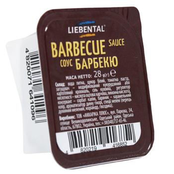 Соус "Барбекю"  ТМ "LIEBENTAL", діп-пот 28 г  Пр-во - купить, цены на КОСМОС - фото 2