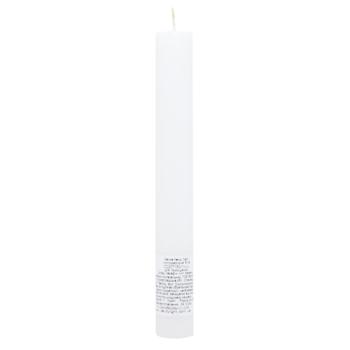 Candy Light White Household Candle 16cm - buy, prices for NOVUS - photo 1