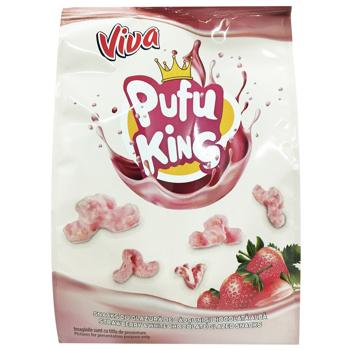 Viva Cereal Pillows Covered with Strawberry Glaze Dry Breakfast 85g - buy, prices for COSMOS - photo 2