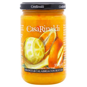 Casa Rinaldi Jam from Calabria Oranges with Peel 330g - buy, prices for Za Raz - photo 1