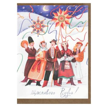 S.Brothers & Co Festive Middle Postcard 7.5х10см in Assortment - buy, prices for WINETIME - photo 7