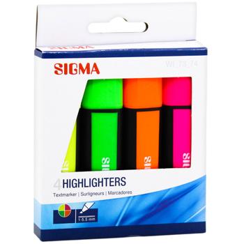 Sigma Highlighters 4pcs - buy, prices for METRO - photo 2