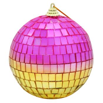 Koopman Mirror Christmas Ball 9.6cm Multi-Colored - buy, prices for - photo 4