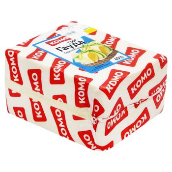 Сыр гауда Комо Европейский брус 45% - купить, цены на КОСМОС - фото 1