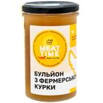 Бульон Meat Time из фермерской курицы 0,5л