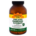 Country Life Chelated Magnesium Glycinate 400mg 180 tablets