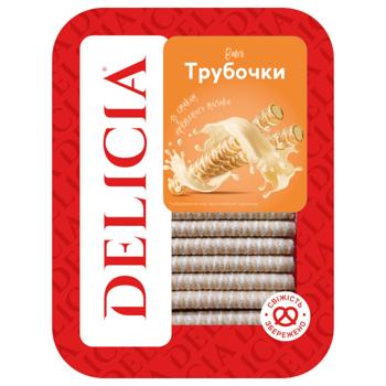 Delicia Wafer Rolls with Baked Milk Flavor 400g - buy, prices for Ideal - photo 1