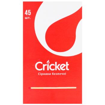 Сірники Cricket Extra Long 45шт 1 шт - купити, ціни на WINETIME - фото 1