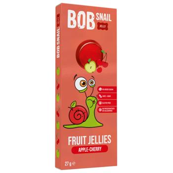 Мармелад Bob Snail Яблоко-вишня 27г