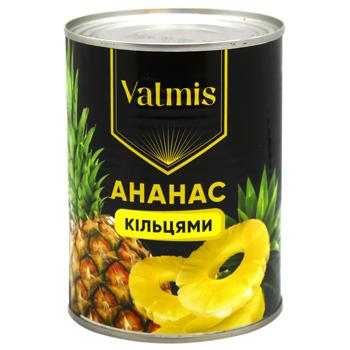 Ананас Valmis кільцями 580мл - купити, ціни на Епіцентр FOOD - фото 1